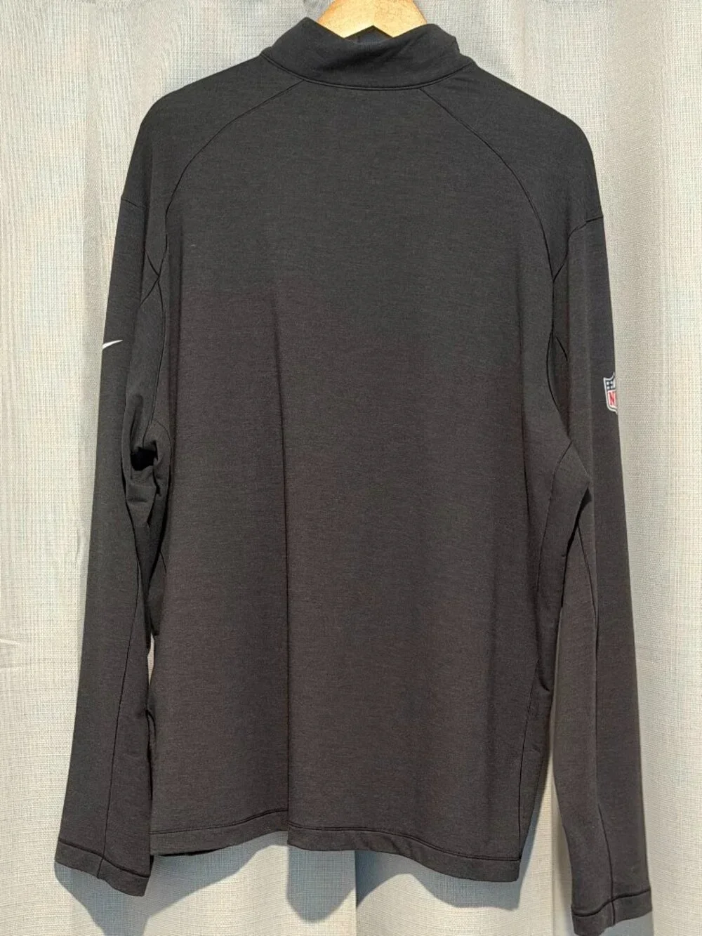 Nike Men’s XXL Seattle Seahawks Gray Dri-Fit Pullover Quarter Zip